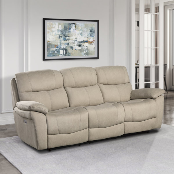 Ebern Designs Tedmund 89'' Pillow Top Arm Reclining Sofa Wayfair